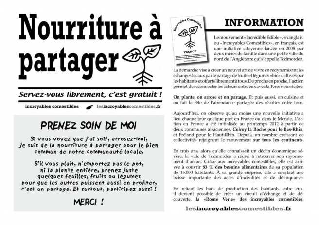 Les incroyables comestibles